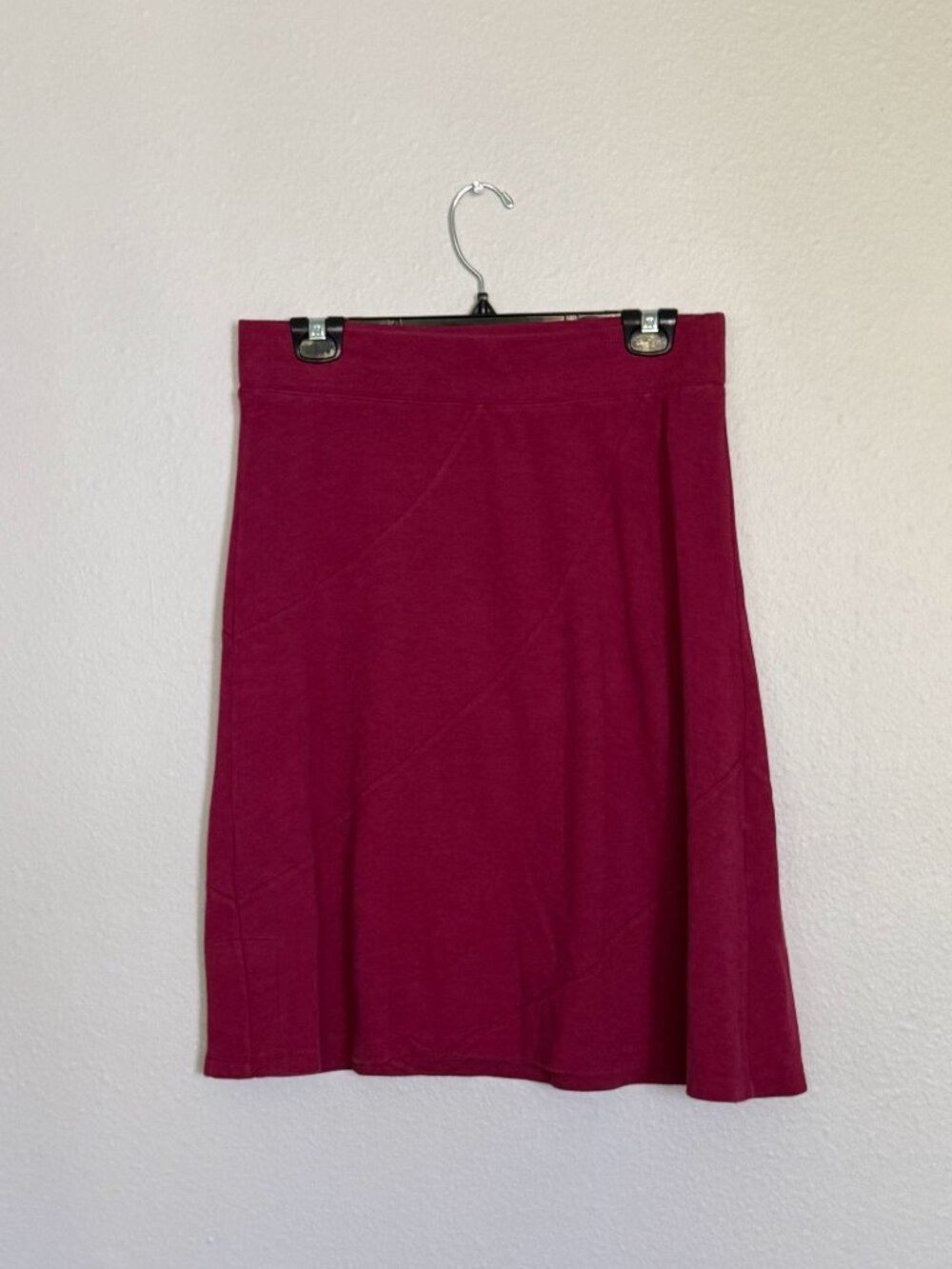 Horny Toad Toad&Co Escapade Knit A Line Skirt Berry Pink Size M